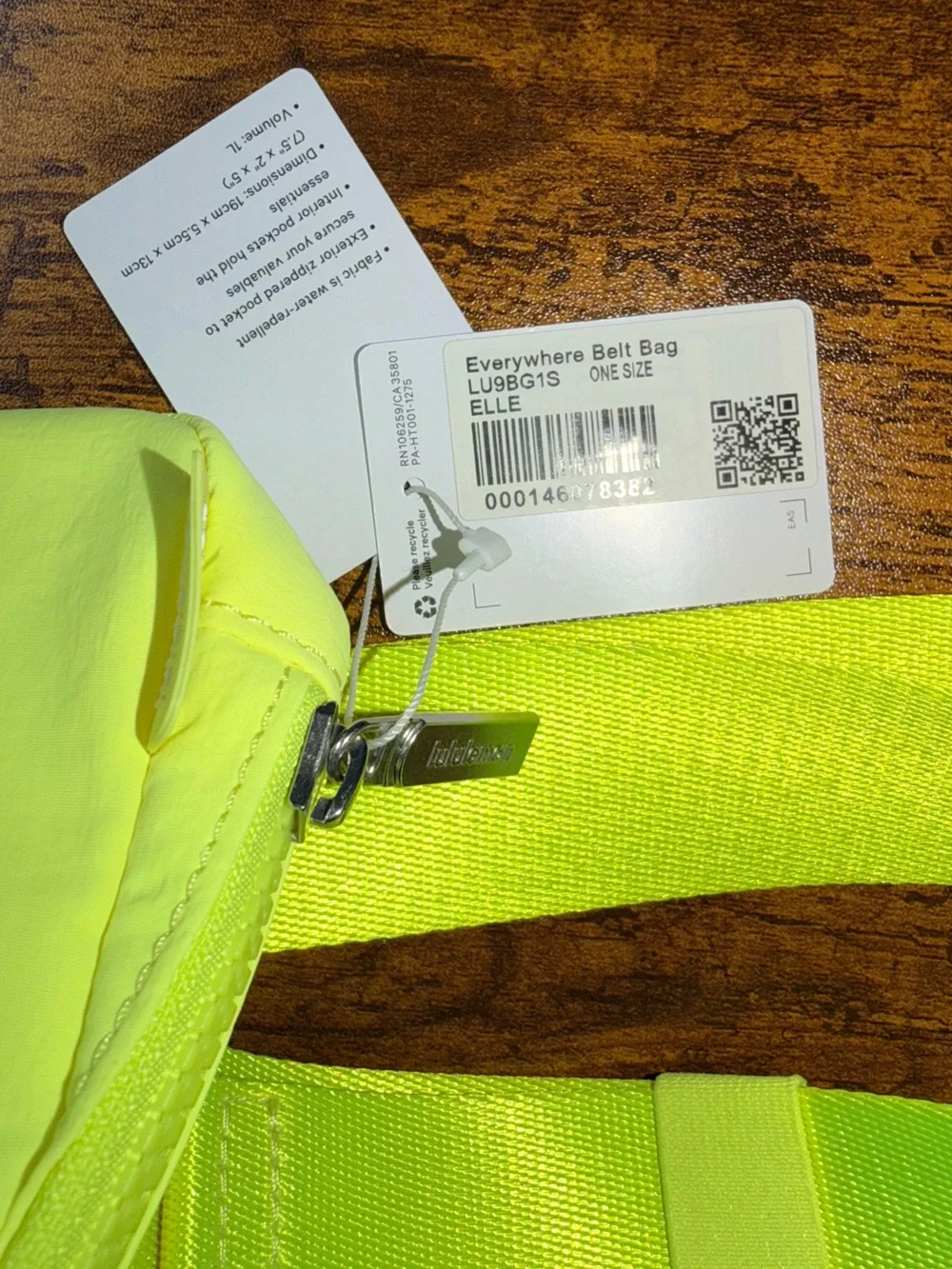 lululemon athletica bright neon